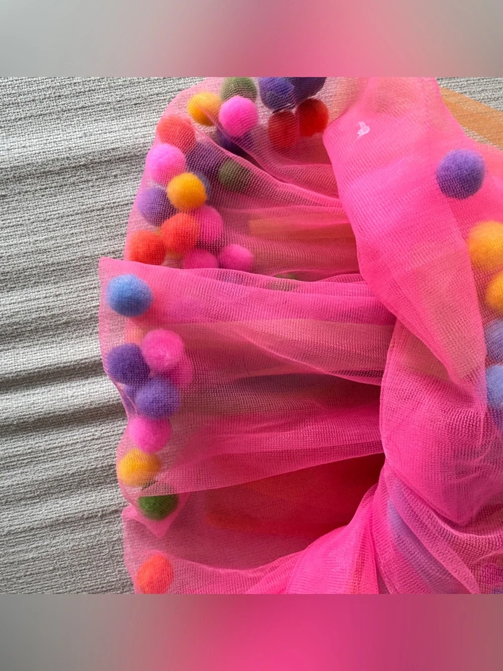 Princess Expressions - Birthday Girl Tutu Poms with Wand & Headband Size 3-6